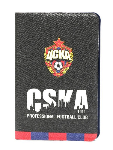 Футляр-книжка для кредитных карт PFC CSKA