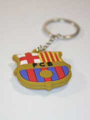 Брелок Барселона ПВХ