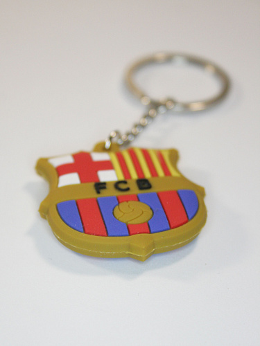 Брелок Барселона ПВХ