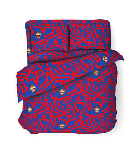 Постельное бельё ЦСКА МОСКВА евро