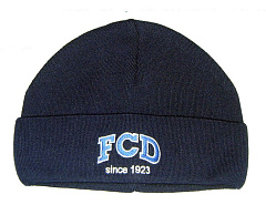 Шапка вязаная FCD т/син