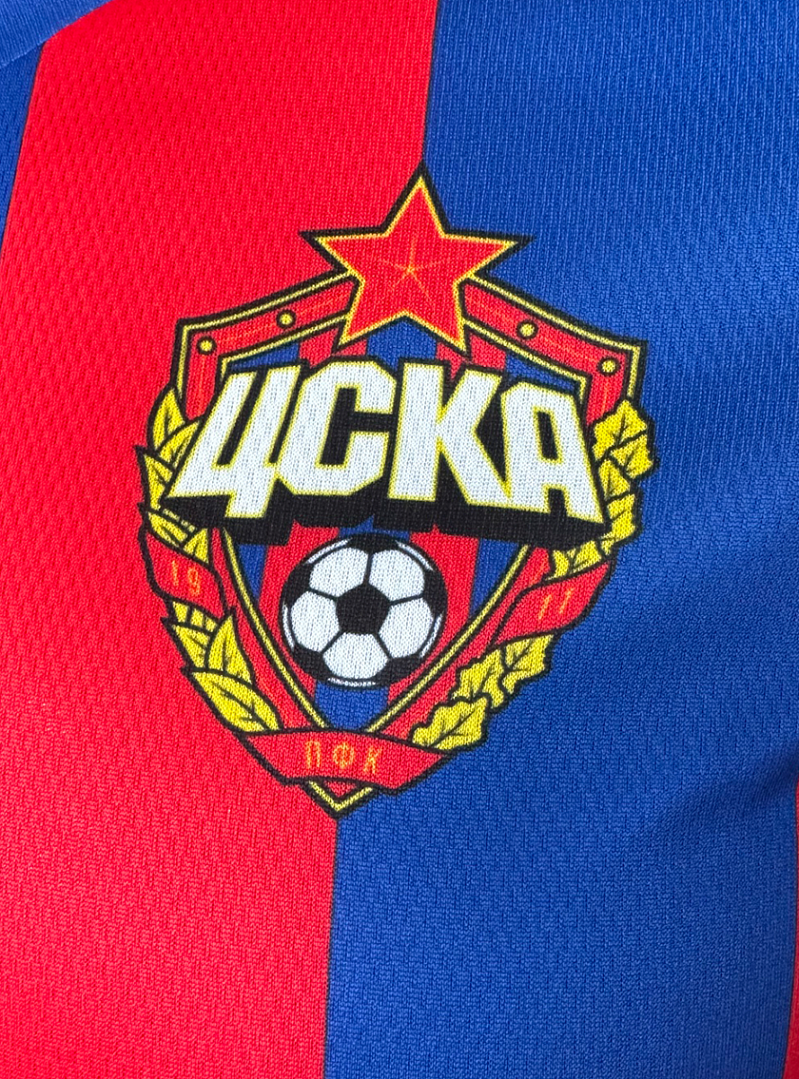 Комплект формы ПФК ЦСКА, красно-синий