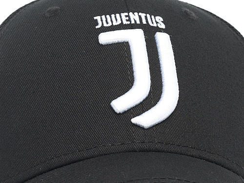 Бейсболка Ювентус 37232 черная летняя