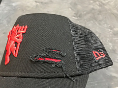 Бейсболка Манчестер Юнайтед New Era черная летняя