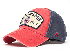 Бейсболка ПБК ЦСКА красно-синяя винтажная 40006