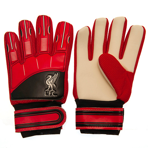 Вратарские перчатки Ливерпуль детские Goalkeeper Gloves Kids DT, 7-9 лет