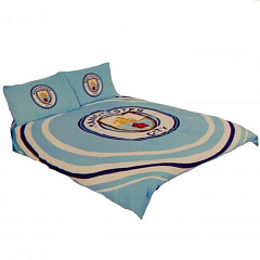 Постельное белье Манчестер Сити 2 спальное Double Duvet Set PL