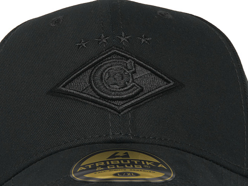 Бейсболка Спартак черная 120355