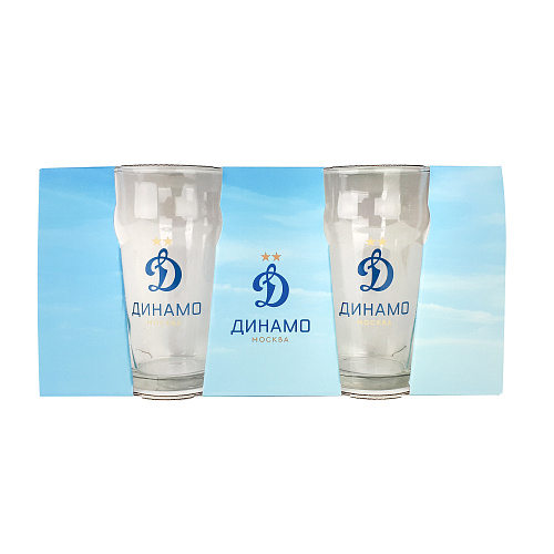 Набор пивных бокалов ФК Динамо 570 мл