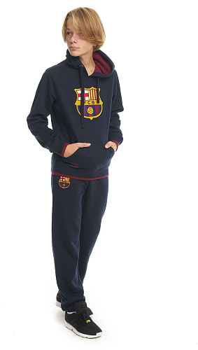 Толстовка Барселона детская 144282 синяя