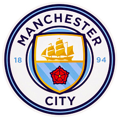 Наклейка на авто Манчестер Сити Crest Car Sticker