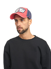 Бейсболка ПБК ЦСКА красно-синяя винтажная 40006