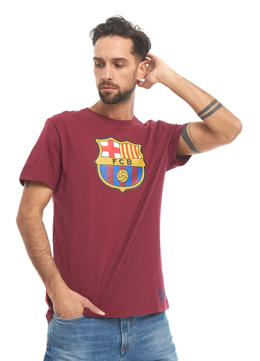 Футболка Барселона 130360 бордовая