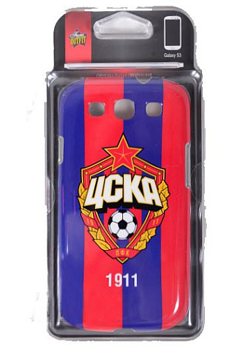 Клип-кейс для Galaxy S3 красно-синий