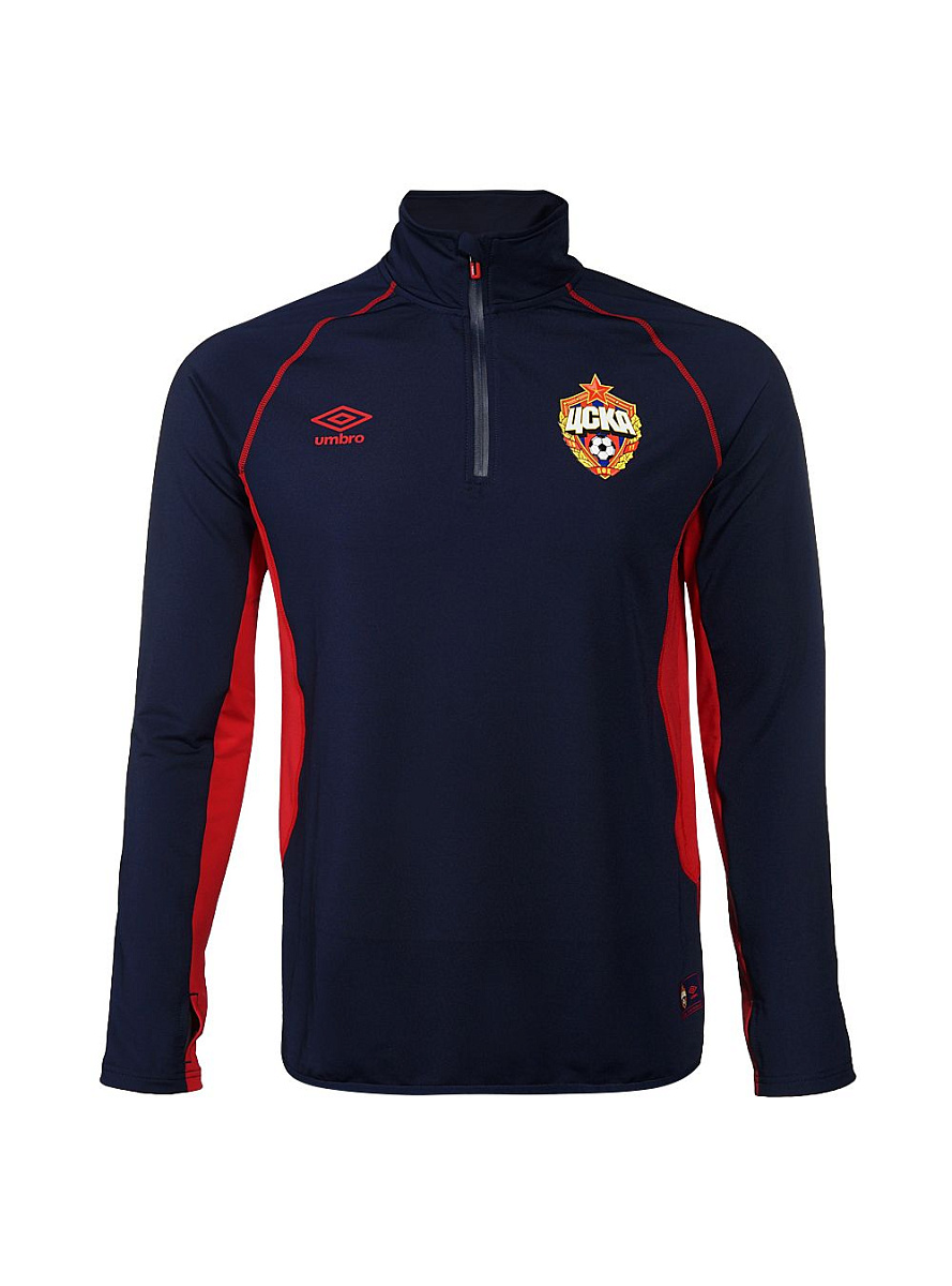 Топ тренировочный ЦСКА на молнии UMBRO т./синий  360118