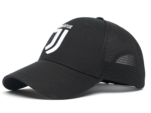 Бейсболка Ювентус 37232 черная летняя