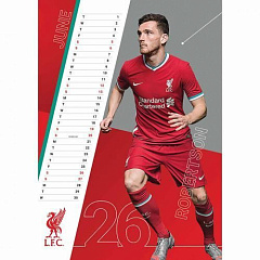 Календарь Ливерпуль Calendar 2021