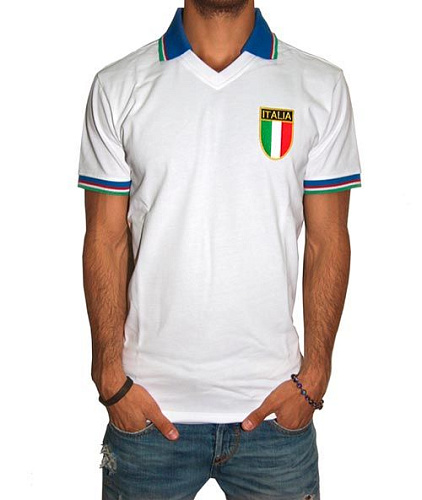 Ретро футболка Италия Italy Away WC 1982
