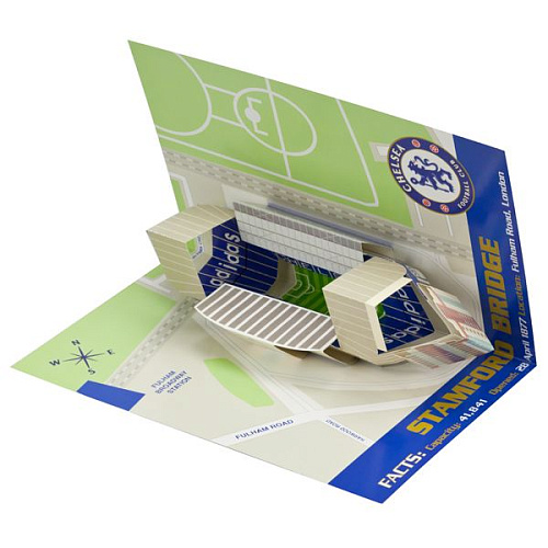 Открытка Chelsea F.C. Pop-Up Birthday Card