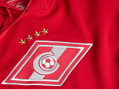 Толстовка Спартак 100710 красная