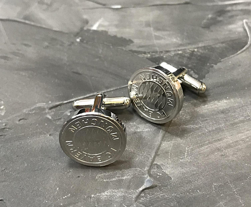 Запонки Бавария Silver Plated Cufflinks SV