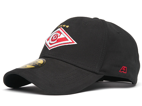 Бейсболка Спартак 120333 черная, размер 59-62