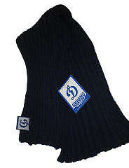 Шарф "Д"1014/9008 вязка-резинка т/син."Д"