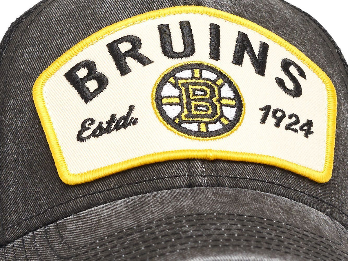Бейсболка NHL Boston Bruins 31112 летняя винтажная