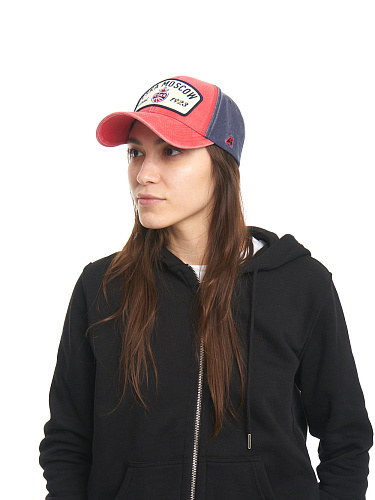 Бейсболка ПБК ЦСКА красно-синяя винтажная 40006