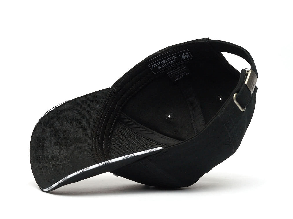 Бейсболка Ювентус подростковая 37340 черная