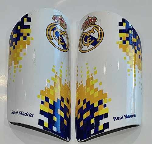 Щитки футбольные детские Реал Мадрид, 8-10 лет