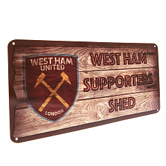 Табличка Вест Хэм Shed Sign