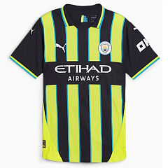 Футболка игровая Манчестер Сити 2024/2025 гостевая