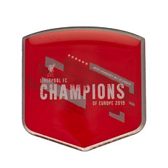 Значок Ливерпуль Champions Of Europe Badge