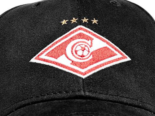 Бейсболка Спартак подростковая 120259 черная