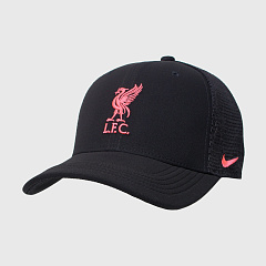 Бейсболка Ливерпуль черная с сеткой Nike Arobill C99 DA5425-011