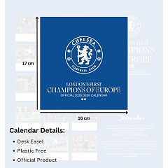 Календарь Челси настольный Desktop Calendar 2026
