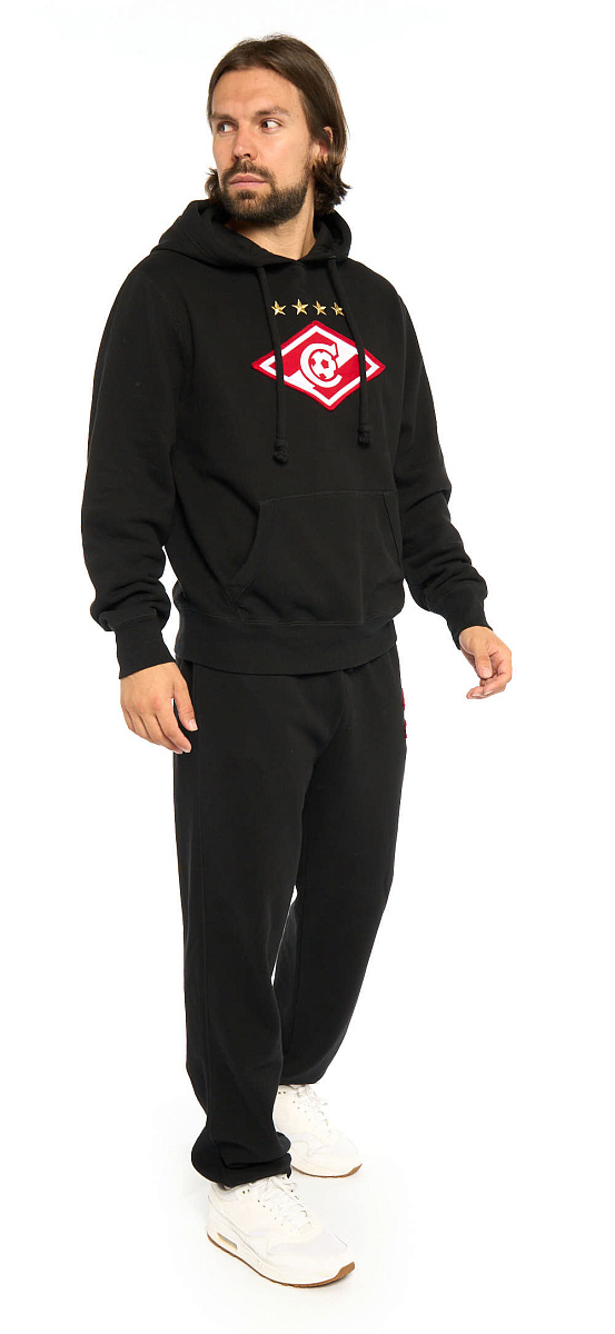 Толстовка Спартак черная 111140