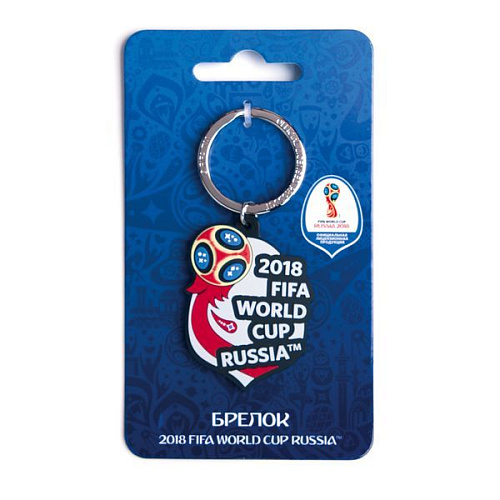 ЧМ 2018 Брелок "Летящий мяч" ПВХ