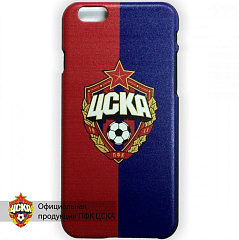 Клип-кейс для iPhone 6 красно-синий №2