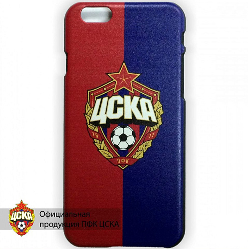 Клип-кейс для iPhone 6 красно-синий №2