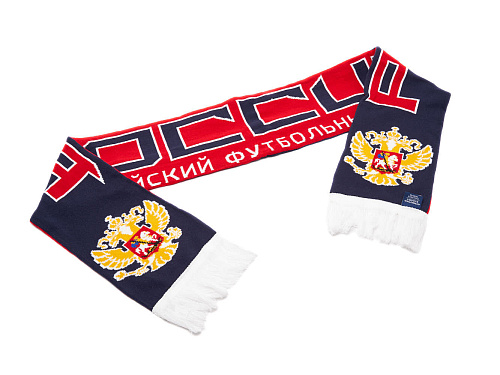Шарф Россия 59424 красно-синий