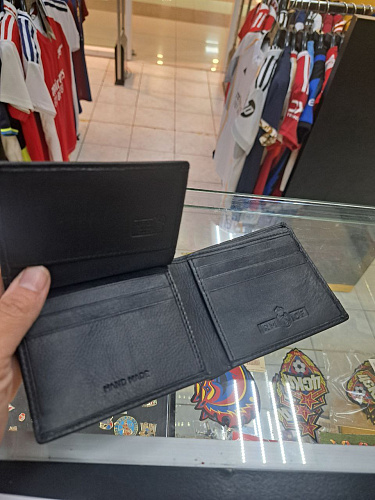 Портмоне Реал Мадрид RME2206NEGRO черный, кожа, горизонтальный 