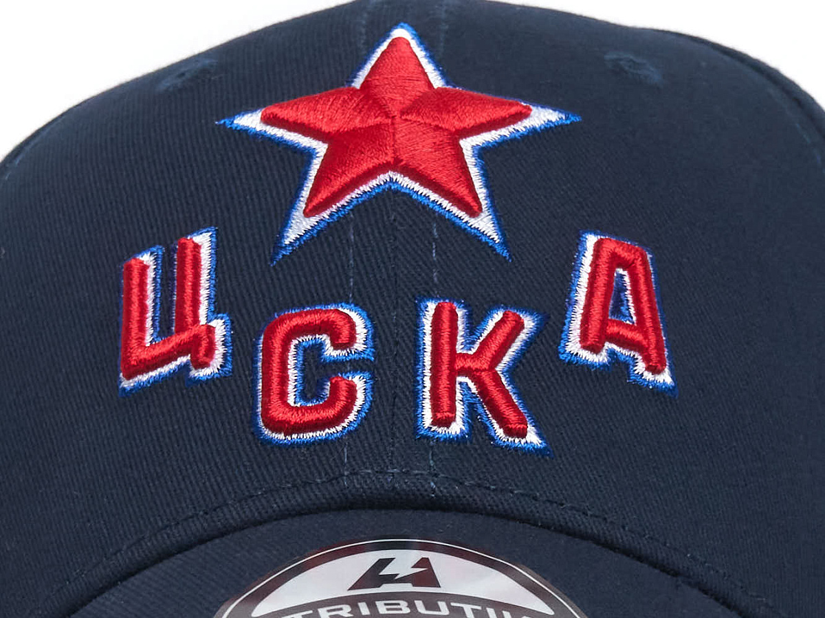 Бейсболка ХК ЦСКА детская 13185 синяя