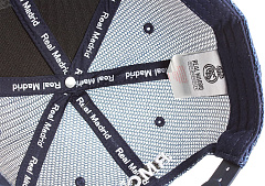 Бейсболка Реал Мадрид Blue Melange, летняя