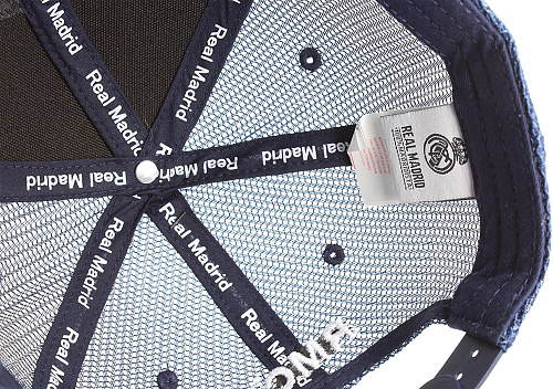 Бейсболка Реал Мадрид Blue Melange, летняя