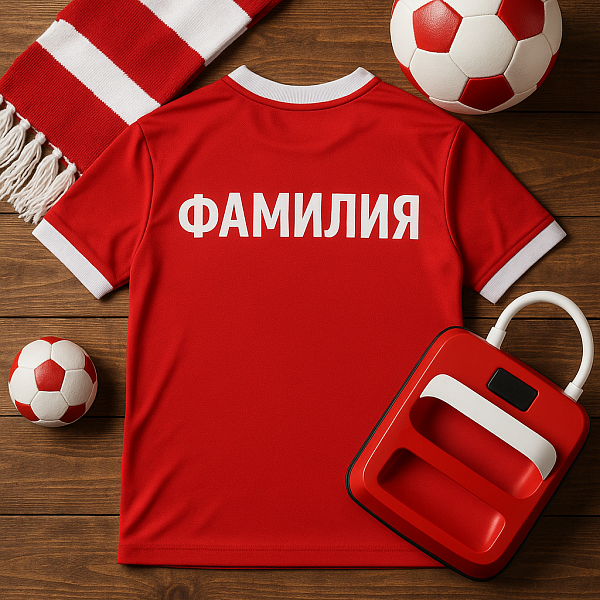 Нанесение фамилии