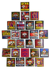 Набор наклеек ЦСКА №3