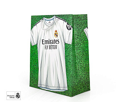 Подарочный пакет Реал Мадрид 30х12х40 см T-Shirt