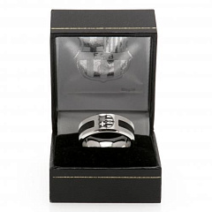 Кольцо Барселона Black Inlay Ring